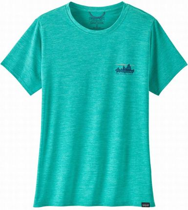 Koszulka damska Patagonia W's Cap Cool Daily Graphic Shirt Wielkość: M / Kolor: niebieski
