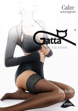 Pończochy Gatta Michelle 01 Nero (Rozmiar 1/2)