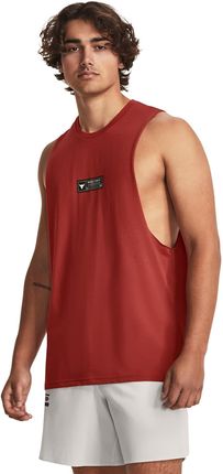 Under Armour Project Rock St Dagger Tank Heritage Red