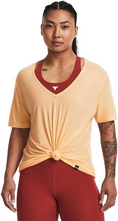 Under Armour Project Rck Completer Deep V T Mesa Yellow