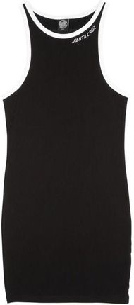 sukienka SANTA CRUZ - Strip Racer Dress Black/White (BLACK WHITE) rozmiar: 10