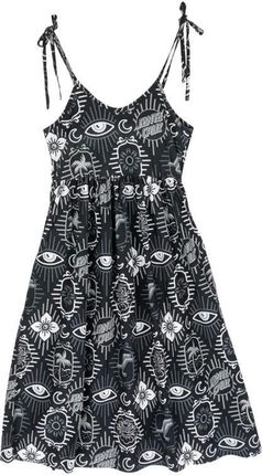 sukienka SANTA CRUZ - Patchwork Dress Black Patchwork (BLACK PATCHWORK) rozmiar: 10