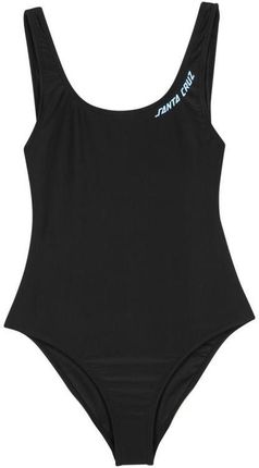 strój kąpielowy SANTA CRUZ - Strip Bodysuit Swimsuit Black (BLACK) rozmiar: 10