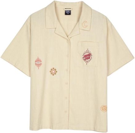 koszula SANTA CRUZ - Scatter S/S Shirt Off White (OFF WHITE) rozmiar: 10