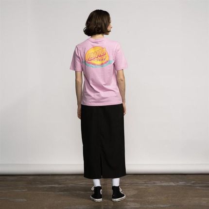 koszulka SANTA CRUZ - Sunrise Dot T-Shirt Fondant Pink (FONDANT PINK) rozmiar: 10