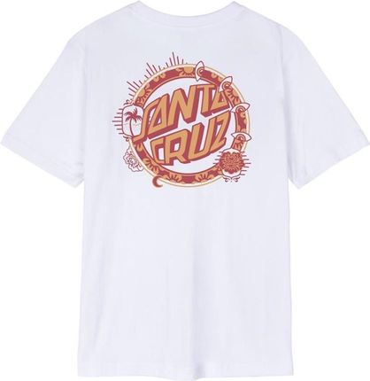 koszulka SANTA CRUZ - Wonder Dot T-Shirt White (WHITE) rozmiar: 10