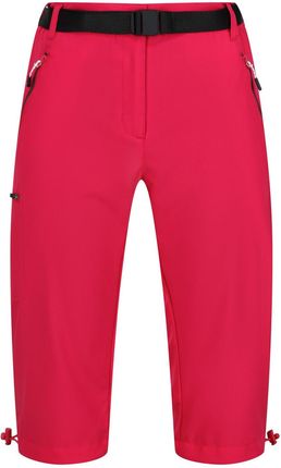 Damskie spodnie 3/4 Regatta Xrt Capri Light (2020) Rozmiar: L / Kolor: czerwony