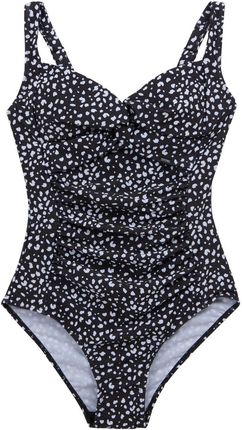 Damski strój kąpielowy Regatta Sakari Costume Rozmiar: XL / Kolor: czarny/biały