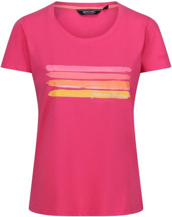 Koszulka damska Regatta Filandra VIII Rozmiar: M / Kolor: różowy