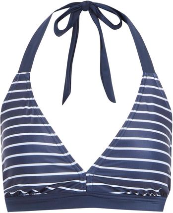 Damski strój kąpielowy Regatta Flavia Bikini Top Rozmiar: L / Kolor: niebieski/szary