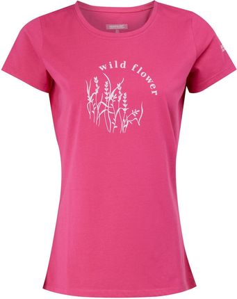 Koszulka damska Regatta Wmn Breezed IV Rozmiar: M / Kolor: różowy