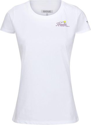 Koszulka damska Regatta Wmn Breezed IV Rozmiar: XL / Kolor: biały