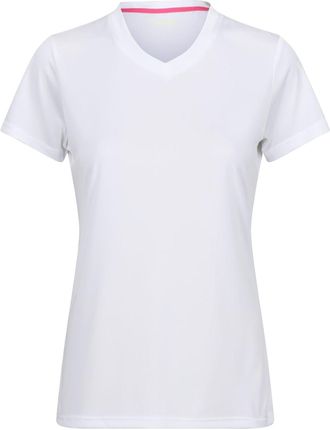 Koszulka damska Regatta Wmn Fingal V-Neck Rozmiar: L / Kolor: biały