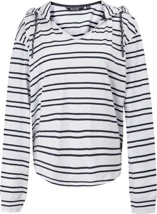 Koszulka damska Regatta Minerve Rozmiar: XL / Kolor: biały/niebieski
