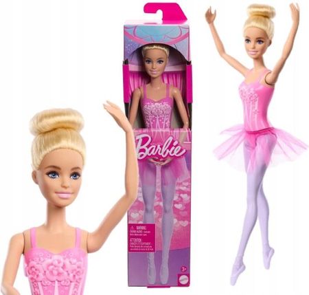 Barbie Baletnica Blond włosy HRG33 HRG34