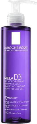LA ROCHE-POSAY MELA B3 Mikro-peelingujący żel oczyszczający przeciw przebarwieniom, 200ml