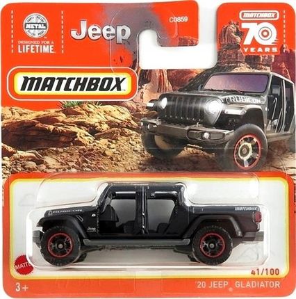 Mattel Matchbox Jeep Gladiator 20 C0859 HLD26