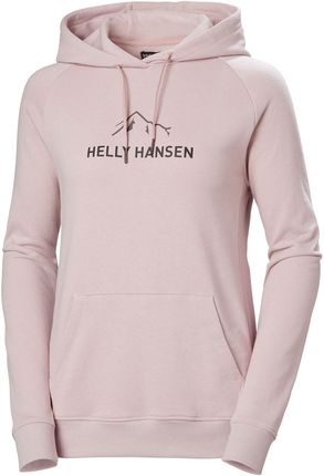 Damska Bluza Helly Hansen W F2F Organic Cotton Hood 2.0 63427_095 – Różowy