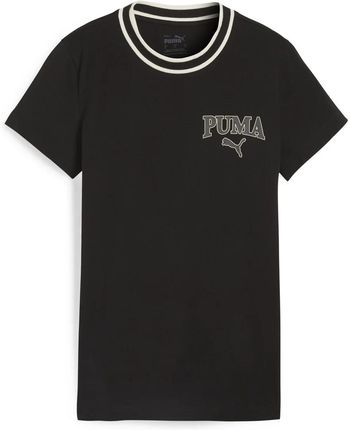 Damska Koszulka z krótkim rękawem Puma Puma Squad Tee 67789701 – Czarny