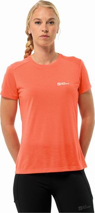 Damski t-shirt Jack Wolfskin VONNAN S/S T W digital orange