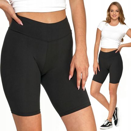 Legginsy Kolarki Kryjące Wysoki Stan Krótkie Spodenki Sportowe Moraj 3XL