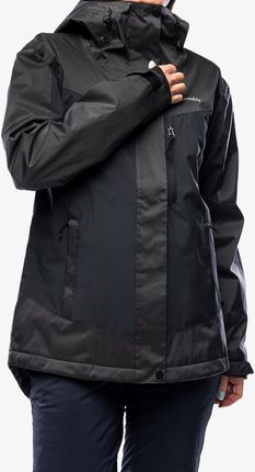 Kurtka ocieplana damska Columbia Point Park Insulated Jacket - black sheen/black