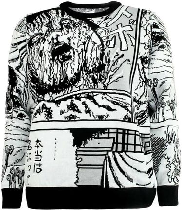 Sweter Junji Ito - Collage (rozmiar S)