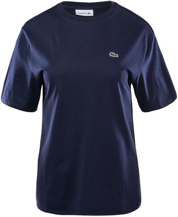 Damska Koszulka z krótkim rękawem Lacoste Tee-Shirt & Turtle Neck Shirt Tf5441.166 – Granatowy