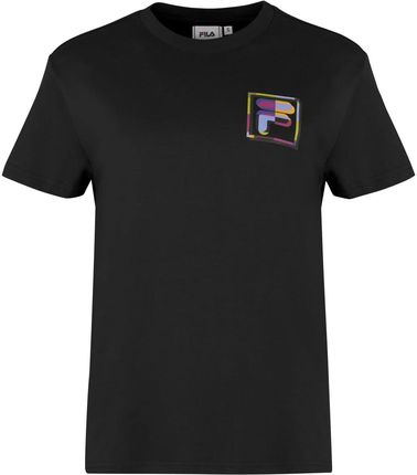 Damska Koszulka z krótkim rękawem Fila Belluno Tee Faw0279-80001 – Czarny