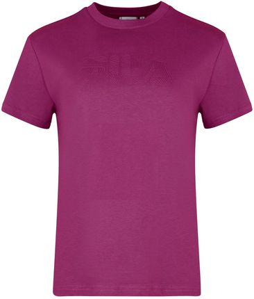 Damska Koszulka z krótkim rękawem Fila Brou Tee Faw0280-40020 – Fioletowy