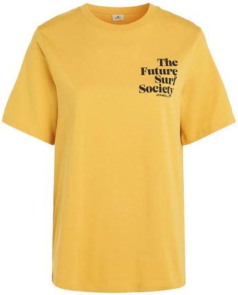 Damska Koszulka z krótkim rękawem O'Neill Future Surf Society Regular T-Shirt 1850146-12022 – Żółty