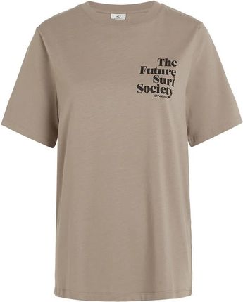 Damska Koszulka z krótkim rękawem O'Neill Future Surf Society Regular T-Shirt 1850146-17024 – Beżowy
