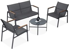 Zdjęcie Zestaw Mebli Mango Caffe Dark Grey Focus Garden - Sanok