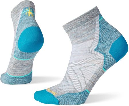 Damskie skarpety Smartwool Run Zero Cushion Ankle Socks Rozmiar skarpet: 38-41 / Kolor: czarny