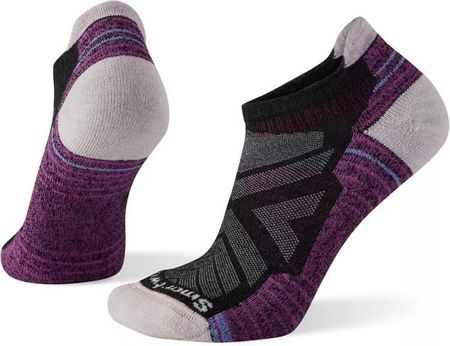 Damskie skarpety Smartwool Hike Light Cushion Low Ankle Socks Rozmiar skarpet: 34-37 / Kolor: czarny/fioletowy