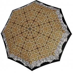 Fiber Magic Leopardo,satin - w pełni automatyczny parasol damski