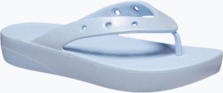 Japonki damskie Crocs Classic Platform Meta Pearl blue calcite | WYSYŁKA W 24H | 30 DNI NA ZWROT