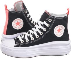 Zdjęcie Buty Damskie Trampki na Platformie Converse Ctas Move Hi Czarne - Pniewy