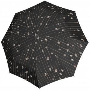 Knirps T .200 medium duomatic pencil black - elegancki, w pełni automatyczny parasol