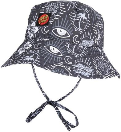 kapelusz SANTA CRUZ - Classic Tie Bucket Hat Womens Hat Black Patchwork (BLACK PATCHWORK) rozmiar: O