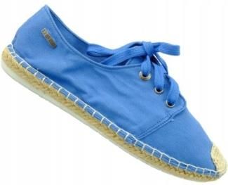 Espadryle Big Star Niebieskie damskie DD274591 R38