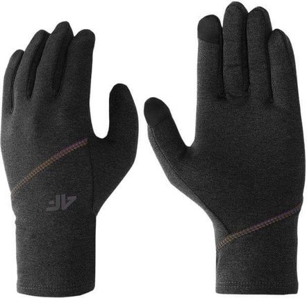 Rękawice rękawiczki 4F szary melanż 4F unisex REU009-25M (M)