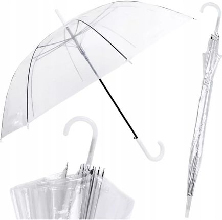 Parasol Przezroczysty parasolka parasole Ślubny