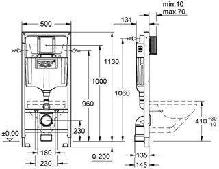 Grohe Rapid SL 5w1 + Roca Gap 38827000+A346477000