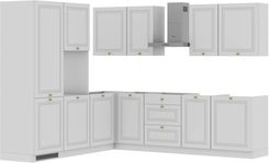 Zdjęcie Zestaw Mebli Kuchennych Bristol 240X270 L P Biały Mat - Żelechów