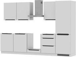 Zdjęcie Zestaw Mebli Kuchennych Capri 300 Biały Mat - Żelechów