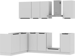 Zdjęcie Zestaw Mebli Kuchennych Capri 240X180 L Biały Mat - Słupsk