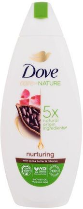 Dove Care By Nature Nurturing Shower Gel Nawilżający Regenerujący I Kojący Żel Pod Prysznic 225ml