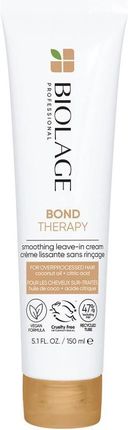 Biolage Bond Therapy Smoothing Leave-In Cream Krem Bez Spłukiwania Do Pielęgnacji Włosów Zniszczonych I Osłabionych 150ml