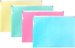 Biurfol Teczka Na Suwak A5 Pp Pastel Mix (10 Szt.) Tsp-A5